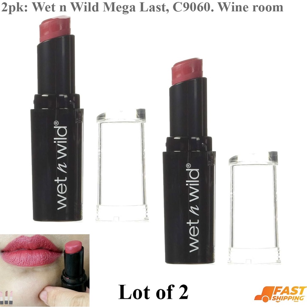 wet n wild MegaLast Lipstick Duo in Wine Room Pink